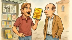 Barzelletta: Totti trova un libro in edicola