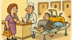 Barzelletta: una donna riceve chiamata dal pronto soccorso