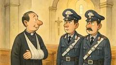 Barzelletta: In chiesa, un carabiniere chiede al parroco