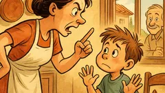 Barzelletta: «Giovannino, hai mangiato la molla?»